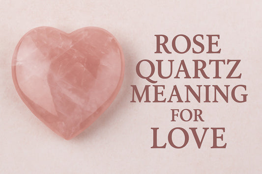 "rose quartz meaning for love crystal" "rose quartz heart chakra healing stone" "rose quartz for relationships and self-love"