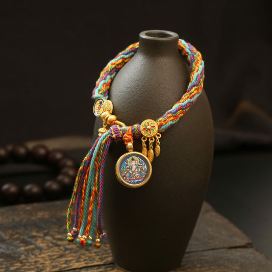 🧿 | Buddha Bloom | Tibetan Zodiac Guardian Deity Amulet Bracelet