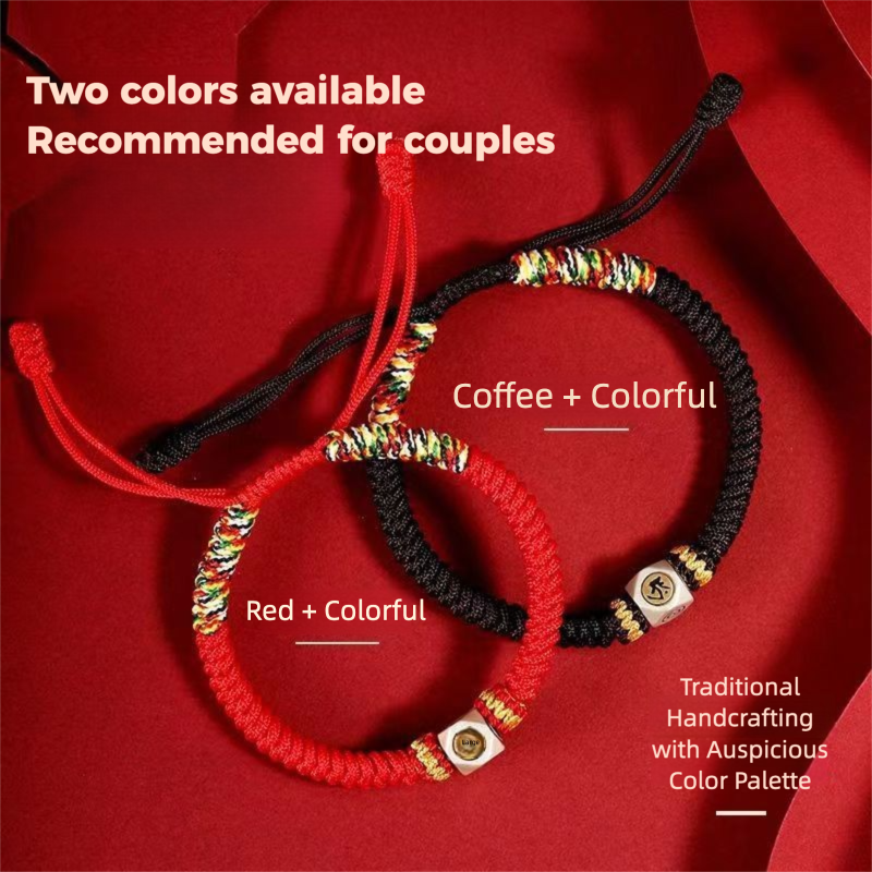 π§ | Buddha Bloom | Chinese Zodiac Protection Rope Bracelet
