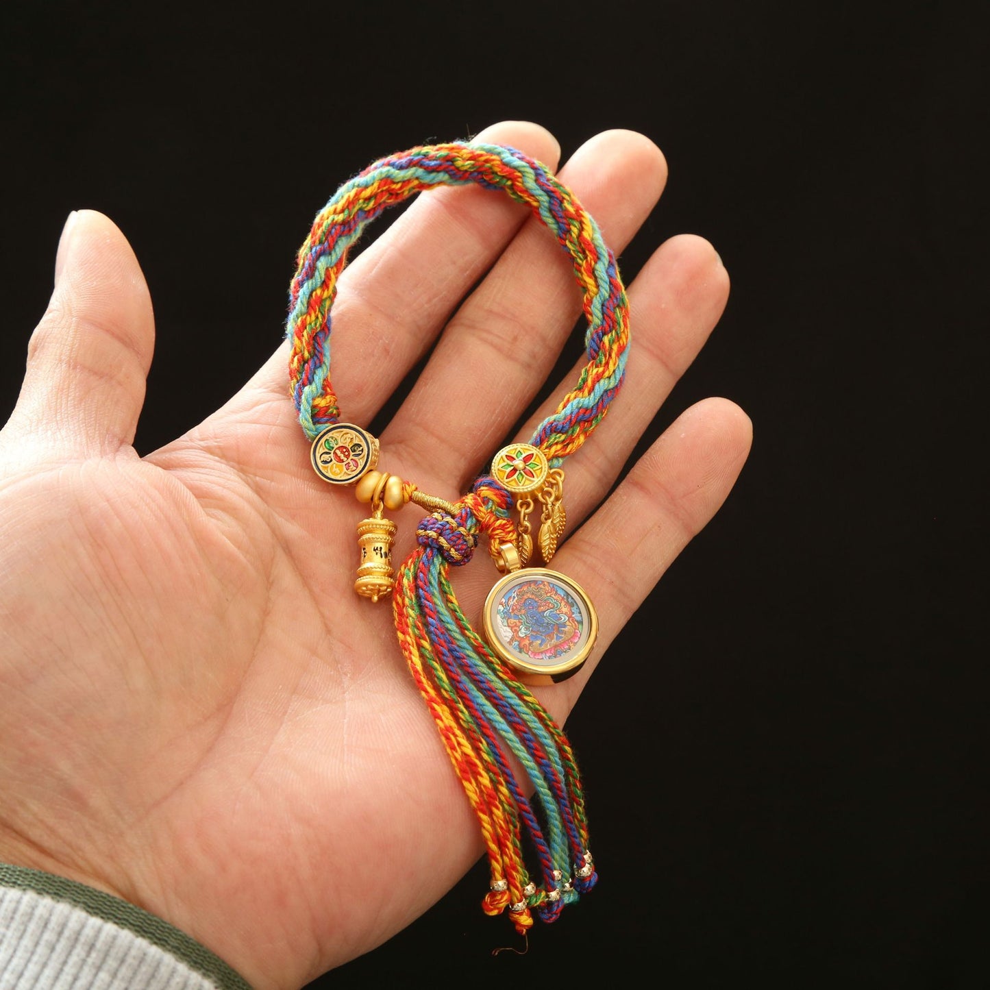 🧿 | Buddha Bloom | Tibetan Zodiac Guardian Deity Amulet Bracelet
