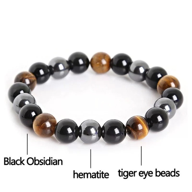 🛡 | Buddha Bloom | Triple Protection Bracelet