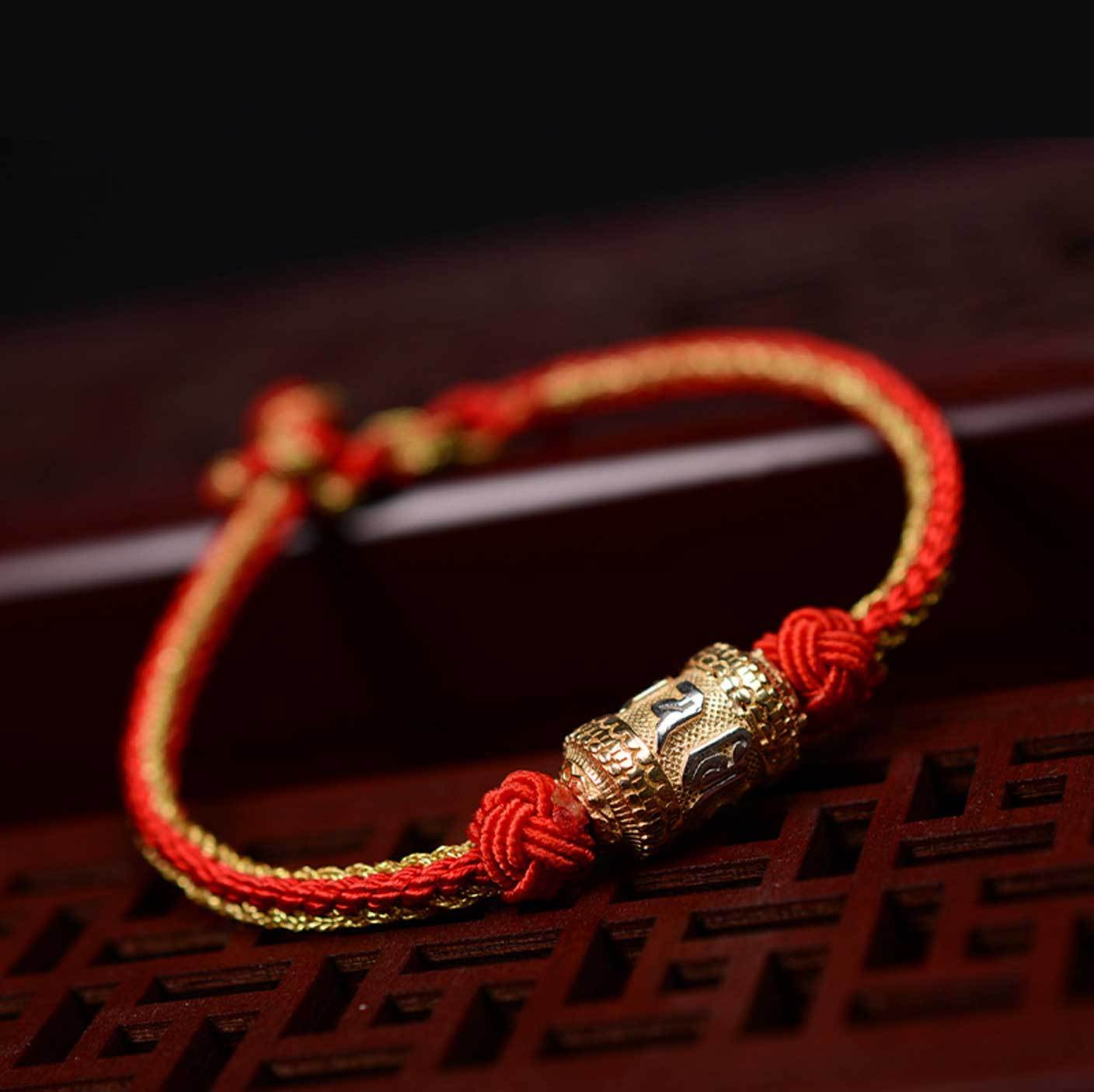 Tibetan Mantra Bracelet - Luck & Protection — Buddha Bloom
