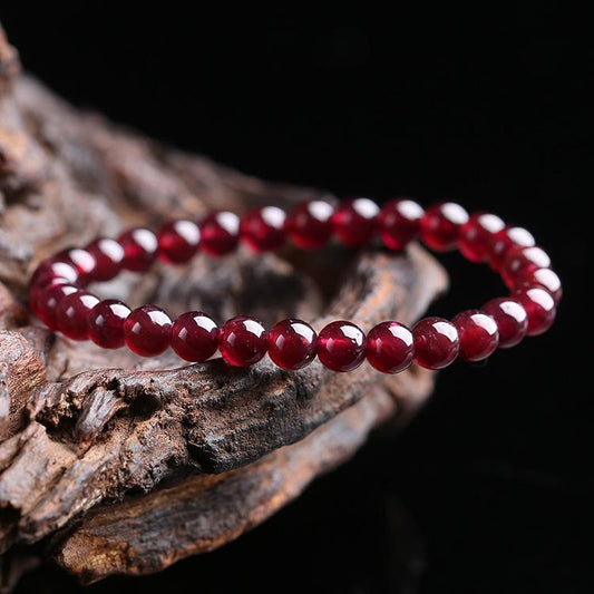 Red Garnet Stone Bracelet - Reignite Your Love — Buddha Bloom