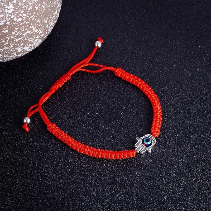 Hamsa Hand Red String Bracelet - Evil Eye Protection — Buddha Bloom