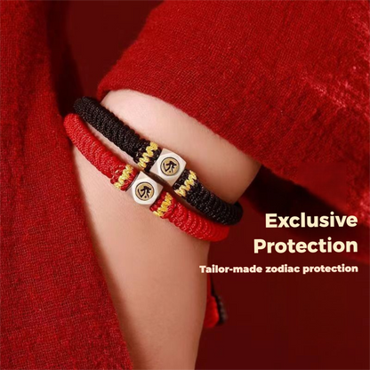 🧘 | Buddha Bloom | Chinese Zodiac Protection Rope Bracelet