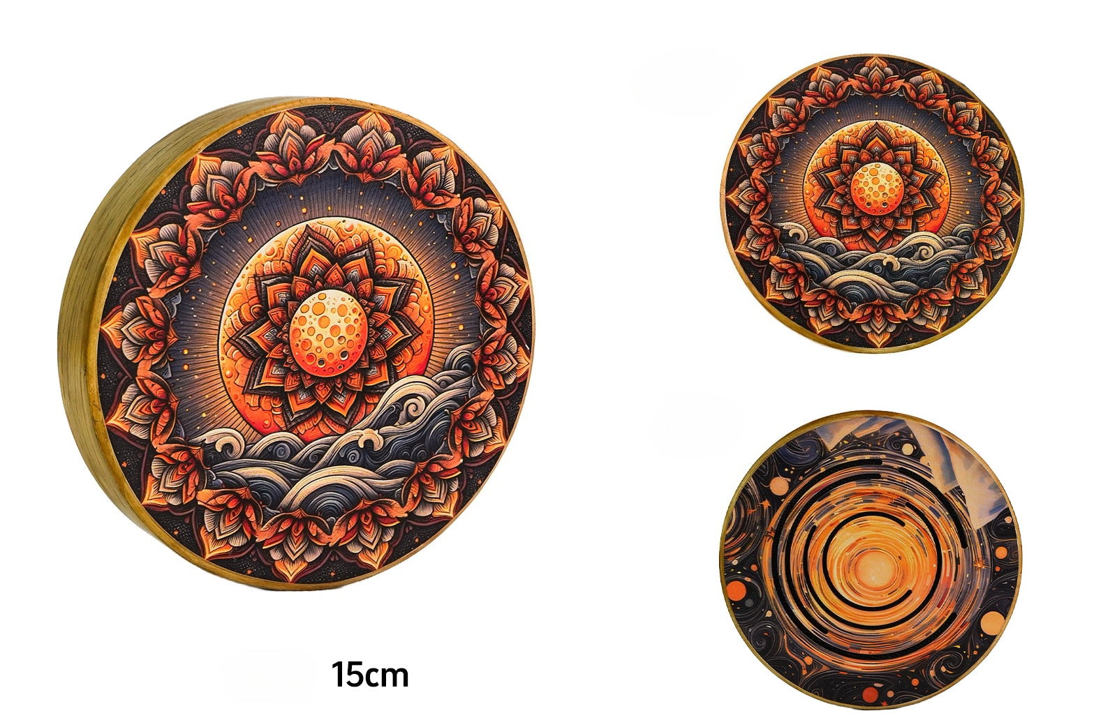 Stream Water Drum for Sound Meditation - product view 3