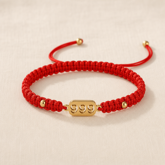 999 Angel Number Bracelet — clean product view