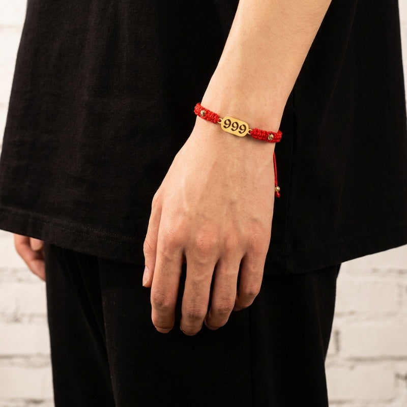 999 Angel Number Bracelet for Completion & New Beginnings - product view 2