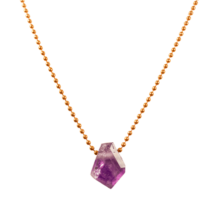 Amethyst Necklace for Peace & Intuition - product view 1