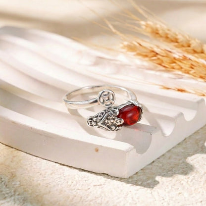 Chinese Coin Pixiu Ring for Wealth & Opportunity - product view 4