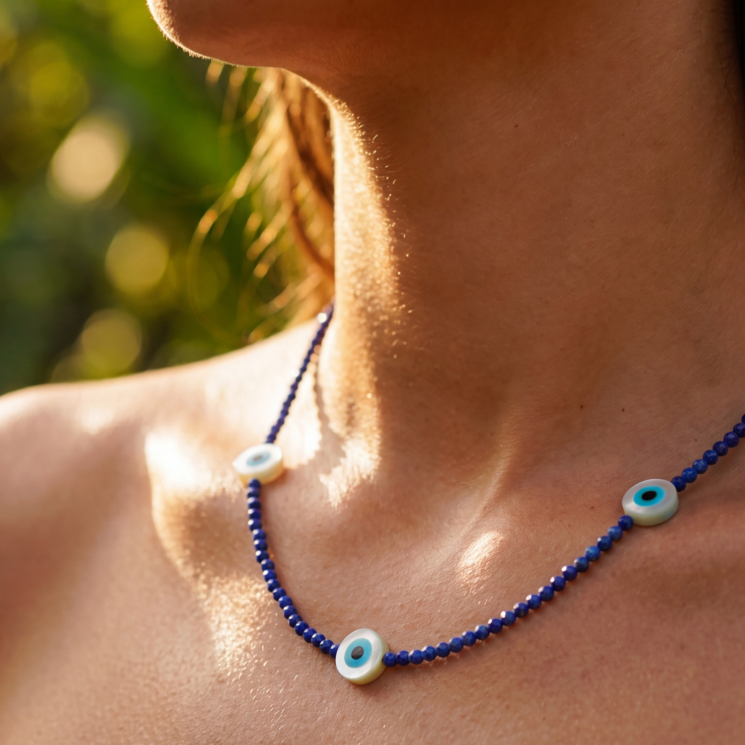 Evil Eye Protection Necklace - product view 2