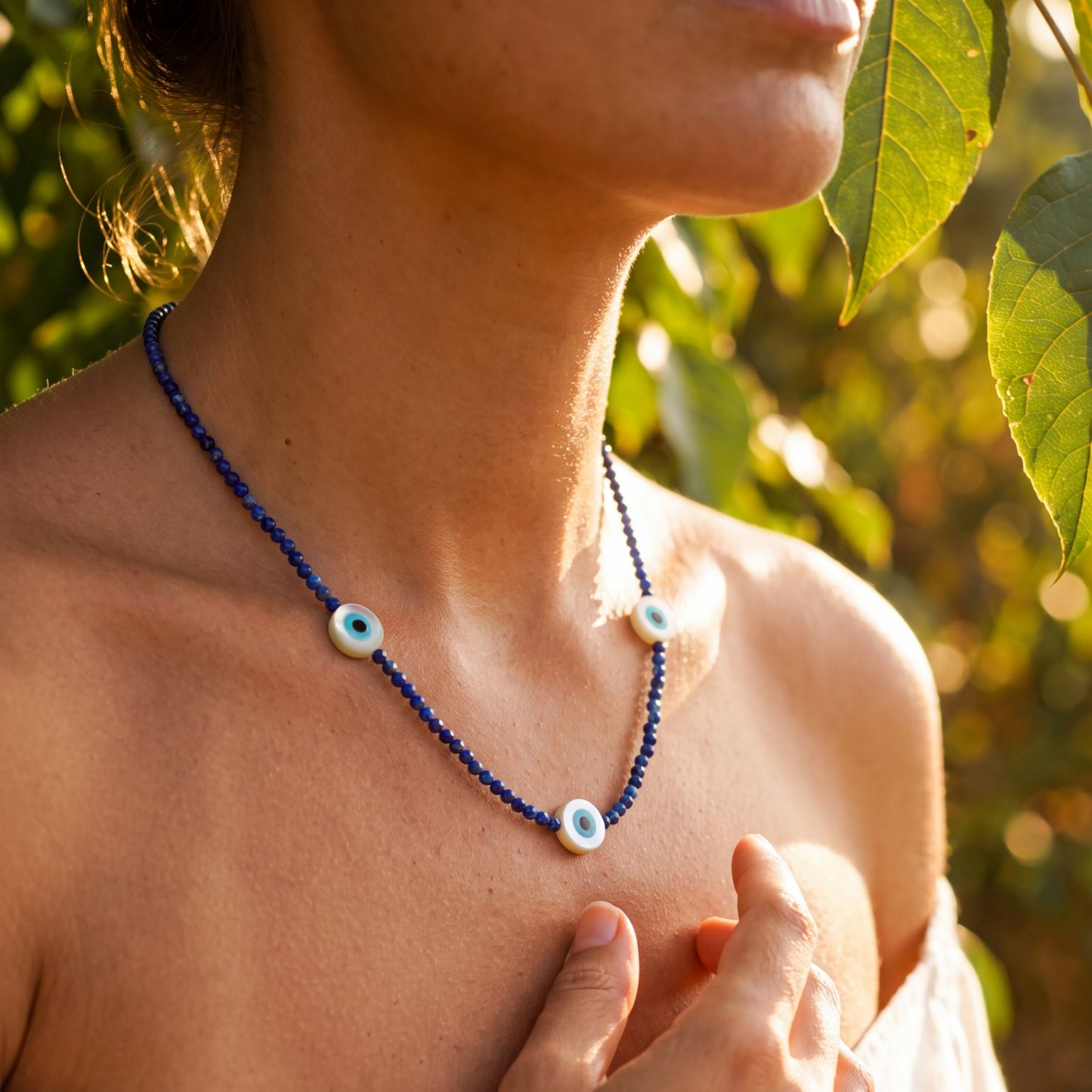 Evil Eye Protection Necklace - product view 3