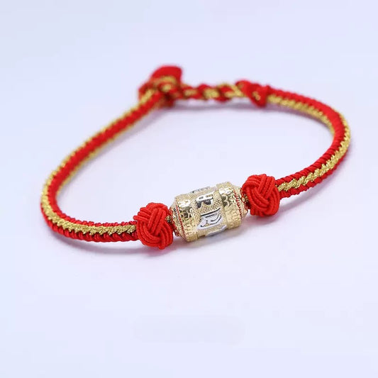 📿 | Buddha Bloom | Tibetan Mantra Protection Bracelet