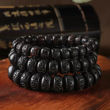 🧘 | Buddha Bloom | Tibetan Lightning Wood Protection Bracelet