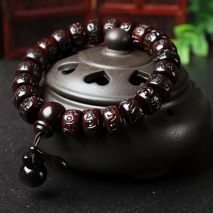 🧘 | Buddha Bloom | Tibetan Lightning Wood Protection Bracelet