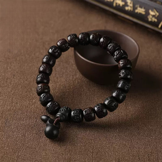 🧘 | Buddha Bloom | Tibetan Lightning Wood Protection Bracelet
