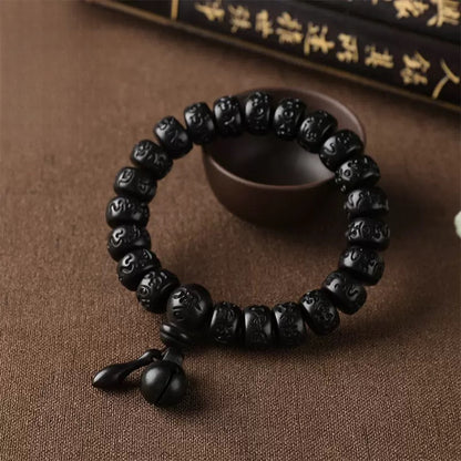 🧘 | Buddha Bloom | Tibetan Lightning Wood Protection Bracelet