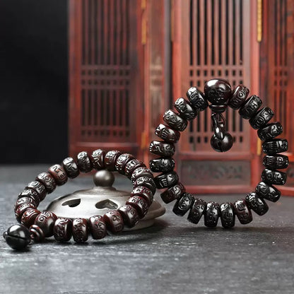 🧘 | Buddha Bloom | Tibetan Lightning Wood Protection Bracelet