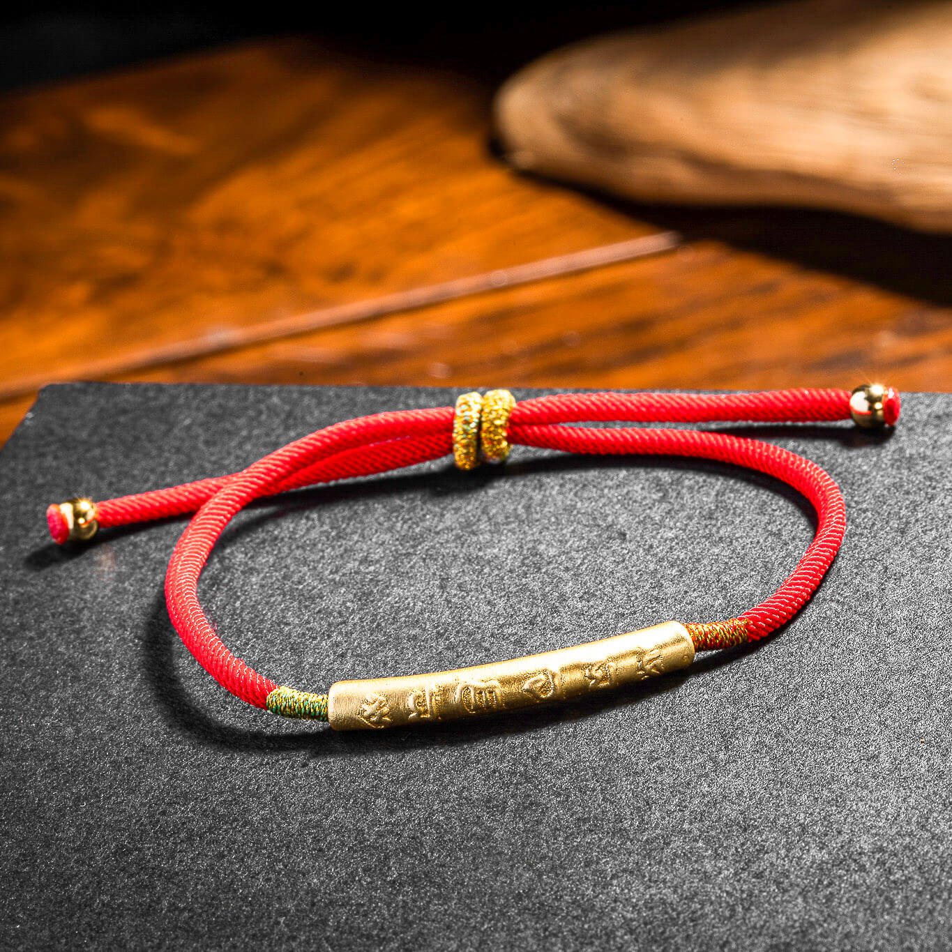 Tibetan Red String Bracelet - Buddhist Lucky Charm — Buddha Bloom