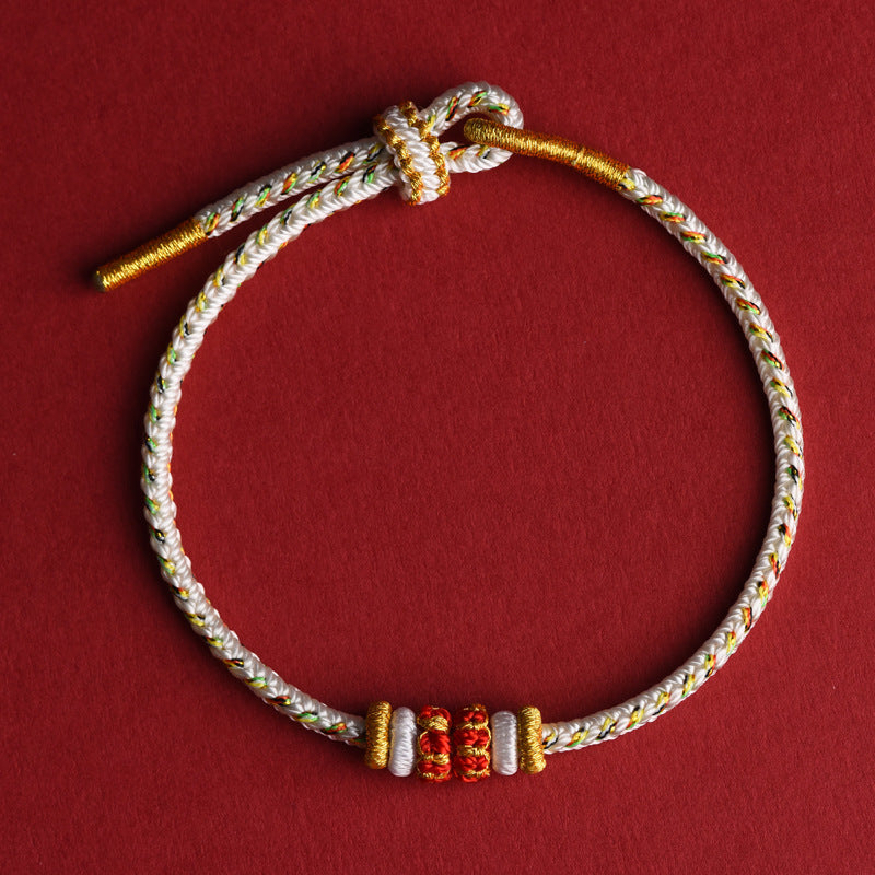 Eight Guardian Buddhas Red String Bracelet - product view 6