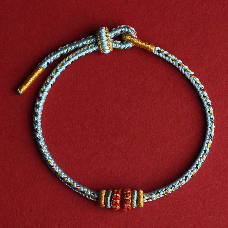 Eight Guardian Buddhas Red String Bracelet - product view 5