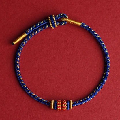 Eight Guardian Buddhas Red String Bracelet - product view 2
