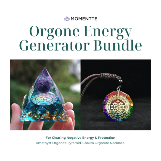 Orgone Energy Generator Bundle with Amethyst — Buddha Bloom