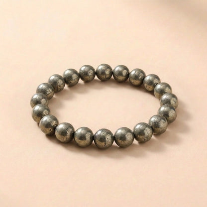 Pyrite Money Magnet Bracelet for Wealth & Success - product view 1