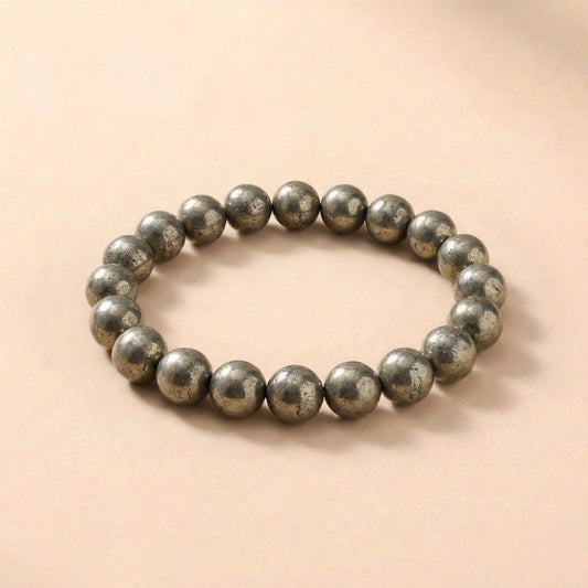 Pyrite Pixiu Bead Bracelet - product view 1