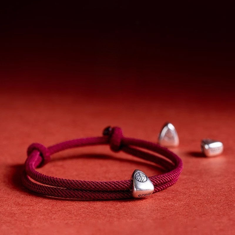Red String Fu Lucky Bracelet — Buddha Bloom