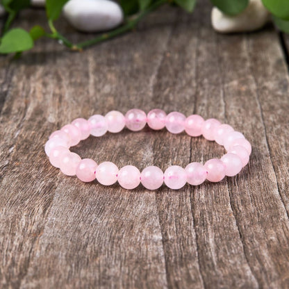 Rose Quartz Love Bracelet - Inspire & Attract Love with Quartz — Buddha Bloom